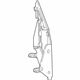 Mercedes-Benz 463-500-26-00 Radiator Bracket Mercedes-Benz 463-500-26-00 Radiator Bracket