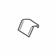 Mercedes-Benz 177-920-44-01-9E43 Upper Cover