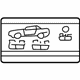Mercedes-Benz 170-584-00-39 Label Mercedes-Benz 170-584-00-39 Label