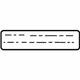 Mercedes-Benz 210-584-16-38 Label Mercedes-Benz 210-584-16-38 Label