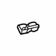 Mercedes-Benz 210-988-12-78 Upper Molding Clip Mercedes-Benz 210-988-12-78 Upper Molding Clip