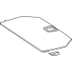 Mercedes-Benz 192-680-57-00-9H42 LINING, TRUNK FLOOR Mercedes-Benz 192-680-57-00-9H42 LINING, TRUNK FLOOR