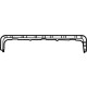 Mercedes-Benz 223-827-64-00 Upper Trim Mercedes-Benz 223-827-64-00 Upper Trim