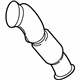 Mercedes-Benz 166-490-04-09-64 Front Pipe Mercedes-Benz 166-490-04-09-64 Front Pipe