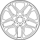 Mercedes-Benz 463-401-41-00-7X15 Wheel, Alloy Mercedes-Benz 463-401-41-00-7X15 Wheel, Alloy