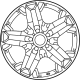 Mercedes-Benz 463-401-37-00-7X71 Spoke Wheel Mercedes-Benz 463-401-37-00-7X71 Spoke Wheel