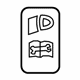 Mercedes-Benz 000-584-27-03 Caution Label Mercedes-Benz 000-584-27-03 Caution Label