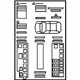 Mercedes-Benz 166-008-07-99 Fuse Box Label Mercedes-Benz 166-008-07-99 Fuse Box Label