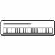 Mercedes-Benz 220-817-29-20-26 Caution Label Mercedes-Benz 220-817-29-20-26 Caution Label