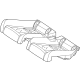 Mercedes-Benz 236-920-15-00 PADDING, REAR CUSHION