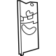 Mercedes-Benz 214-868-05-00-8T92 COVER, HEIGHT ADJUSTMENT Mercedes-Benz 214-868-05-00-8T92 COVER, HEIGHT ADJUSTMENT