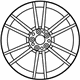 Mercedes-Benz 230-401-58-02 Wheel Mercedes-Benz 230-401-58-02 Wheel