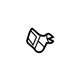 Mercedes-Benz 004-994-41-45 Baffle Clip Mercedes-Benz 004-994-41-45 Baffle Clip
