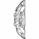 Mercedes-Benz 257-421-09-00-65 FIXED CALIPER Mercedes-Benz 257-421-09-00-65 FIXED CALIPER
