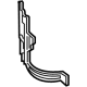 Mercedes-Benz 290-501-80-00 Auxiliary Pump Lower Bracket Mercedes-Benz 290-501-80-00 Auxiliary Pump Lower Bracket