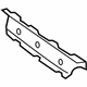 Mercedes-Benz 117-888-04-38 Air Deflector Mercedes-Benz 117-888-04-38 Air Deflector