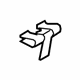 Mercedes-Benz 003-991-87-70 Reinforcement Clip Mercedes-Benz 003-991-87-70 Reinforcement Clip