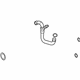 Mercedes-Benz 212-500-06-75 Upper Hose Mercedes-Benz 212-500-06-75 Upper Hose