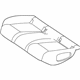 Mercedes-Benz 177-920-68-03-64-8U01 Cushion Cover Mercedes-Benz 177-920-68-03-64-8U01 Cushion Cover