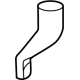 Mercedes-Benz 232-830-62-01 Lower Duct Mercedes-Benz 232-830-62-01 Lower Duct