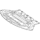 Mercedes-Benz 190-524-17-00 Front Shield Mercedes-Benz 190-524-17-00 Front Shield