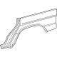 Mercedes-Benz 463-637-23-09-64 Lower Quarter Panel Mercedes-Benz 463-637-23-09-64 Lower Quarter Panel