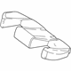 Mercedes-Benz 204-920-01-50 PADDING Mercedes-Benz 204-920-01-50 PADDING