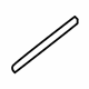 Mercedes-Benz 251-680-00-93 Trim Molding Mercedes-Benz 251-680-00-93 Trim Molding