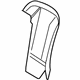 Mercedes-Benz 216-910-01-39-7J19 Seat Back Panel Mercedes-Benz 216-910-01-39-7J19 Seat Back Panel