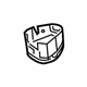 Mercedes-Benz 211-821-35-51-1270 Blank Cover Mercedes-Benz 211-821-35-51-1270 Blank Cover