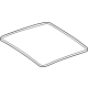 Mercedes-Benz 254-782-19-00 SEAL, SLIDING SUNROOF Mercedes-Benz 254-782-19-00 SEAL, SLIDING SUNROOF
