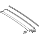 Mercedes-Benz 254-780-48-00-1D36 SUNROOF ROLLER BLIND Mercedes-Benz 254-780-48-00-1D36 SUNROOF ROLLER BLIND