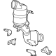 Mercedes-Benz 206-490-71-00 Catalytic Converter Mercedes-Benz 206-490-71-00 Catalytic Converter