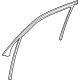 Mercedes-Benz 253-725-39-01 Run Channel Mercedes-Benz 253-725-39-01 Run Channel