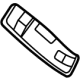 Mercedes-Benz 205-692-00-00-7H52 COVER WITH LETTERING Mercedes-Benz 205-692-00-00-7H52 COVER WITH LETTERING