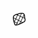 Mercedes-Benz 170-727-03-88 Speaker Cover Mercedes-Benz 170-727-03-88 Speaker Cover