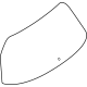 Mercedes-Benz 243-740-17-00 REAR WINDOW Mercedes-Benz 243-740-17-00 REAR WINDOW