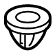 Mercedes-Benz 000-998-25-42-64 Engine Cover Front Bushing Mercedes-Benz 000-998-25-42-64 Engine Cover Front Bushing