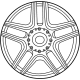 Mercedes-Benz 463-401-16-02 Wheel, Alloy Mercedes-Benz 463-401-16-02 Wheel, Alloy