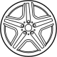 Mercedes-Benz 6-6-03-1281 Wheel, Alloy Mercedes-Benz 6-6-03-1281 Wheel, Alloy