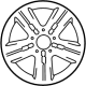 Mercedes-Benz 463-401-04-00-7X15 Wheel, Alloy Mercedes-Benz 463-401-04-00-7X15 Wheel, Alloy