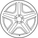 Mercedes-Benz 463-401-23-02 Wheel, Alloy Mercedes-Benz 463-401-23-02 Wheel, Alloy