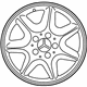 Mercedes-Benz 203-401-03-02-80 Wheel, Alloy Mercedes-Benz 203-401-03-02-80 Wheel, Alloy