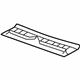 Mercedes-Benz 163-690-00-25-1A68 Rear Header Trim Mercedes-Benz 163-690-00-25-1A68 Rear Header Trim