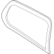 Mercedes-Benz 253-826-17-00 Tail Lamp Assembly Seal Mercedes-Benz 253-826-17-00 Tail Lamp Assembly Seal