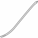 Mercedes-Benz 118-690-49-00 Windshield Molding Mercedes-Benz 118-690-49-00 Windshield Molding