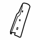 Mercedes-Benz 231-913-02-16 Front Seat Air Bag Reinforcement Mercedes-Benz 231-913-02-16 Front Seat Air Bag Reinforcement