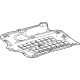 Mercedes-Benz 254-520-28-00 ENGINE COMPARTMENT COVER Mercedes-Benz 254-520-28-00 ENGINE COMPARTMENT COVER