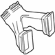 Mercedes-Benz 246-831-06-00 Center Duct Mercedes-Benz 246-831-06-00 Center Duct