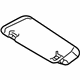Mercedes-Benz 221-810-13-10-7G17 Sunvisor Mercedes-Benz 221-810-13-10-7G17 Sunvisor